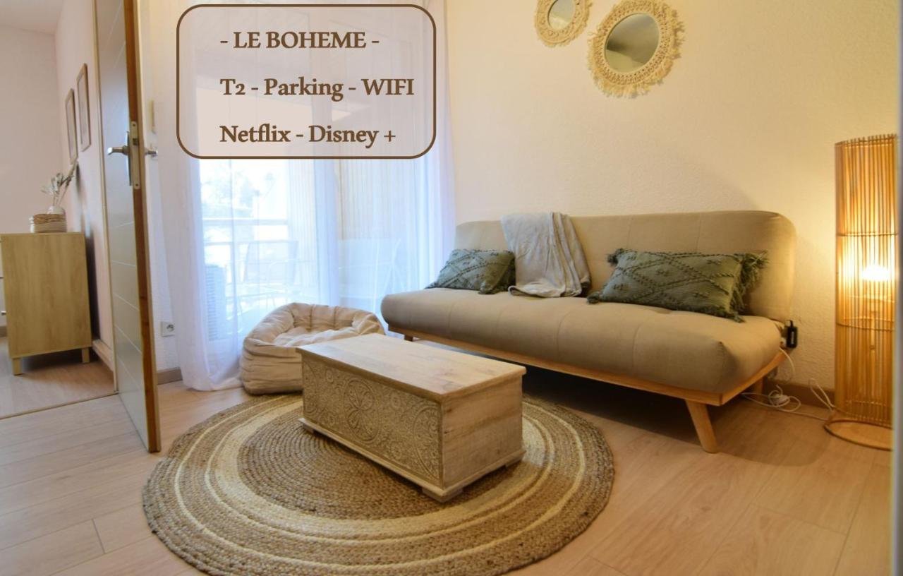 Апартаменты Le Boheme T2-Wifi-Calme-Parking Лурд Экстерьер фото